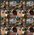 Two Steppin Fool Collage Print