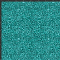 Turquoise Print