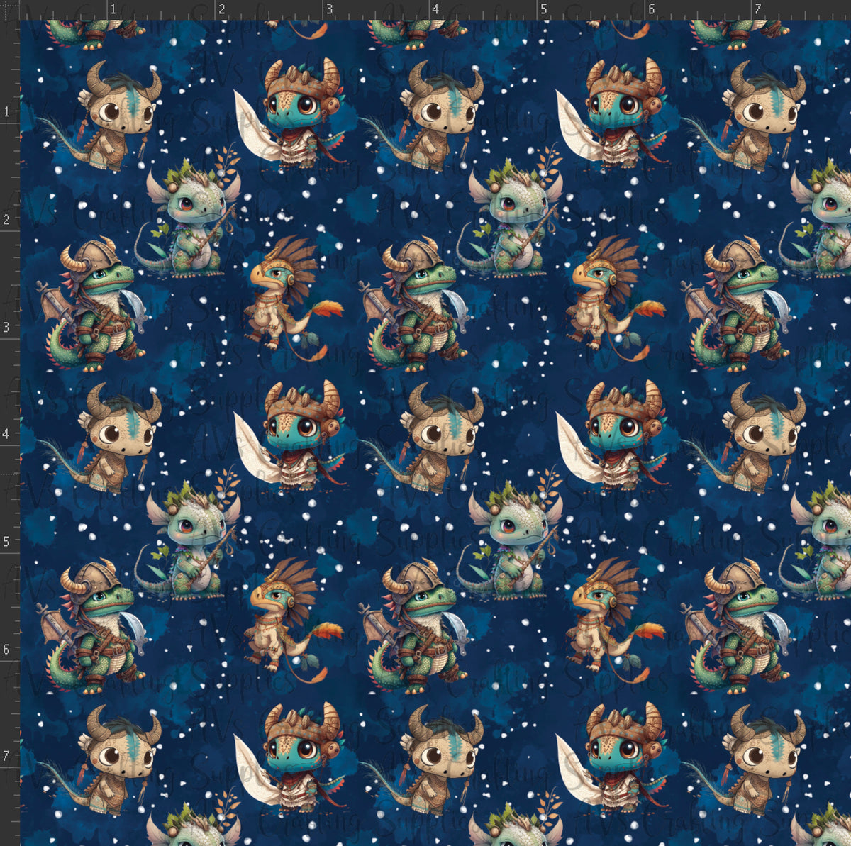 Dragon Warriors Print