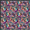 Floral Owl Print