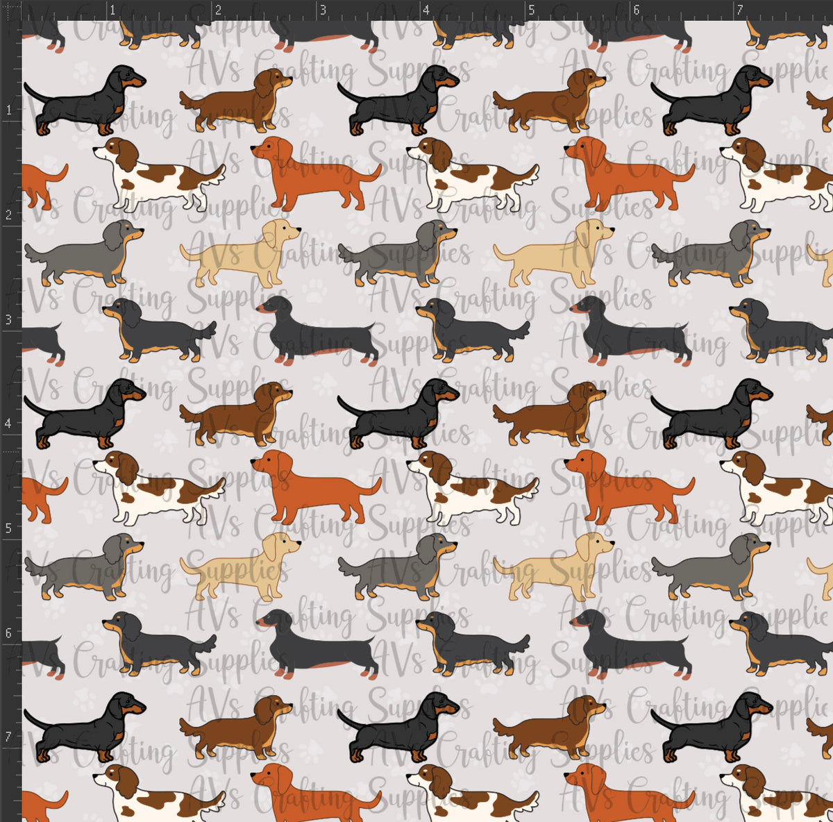 Dachshund Print
