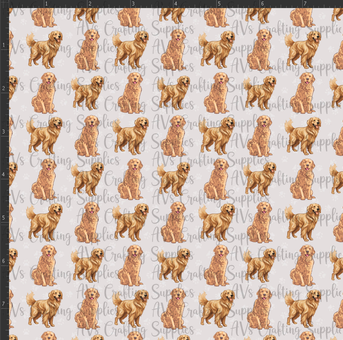 Golden Retriever Print