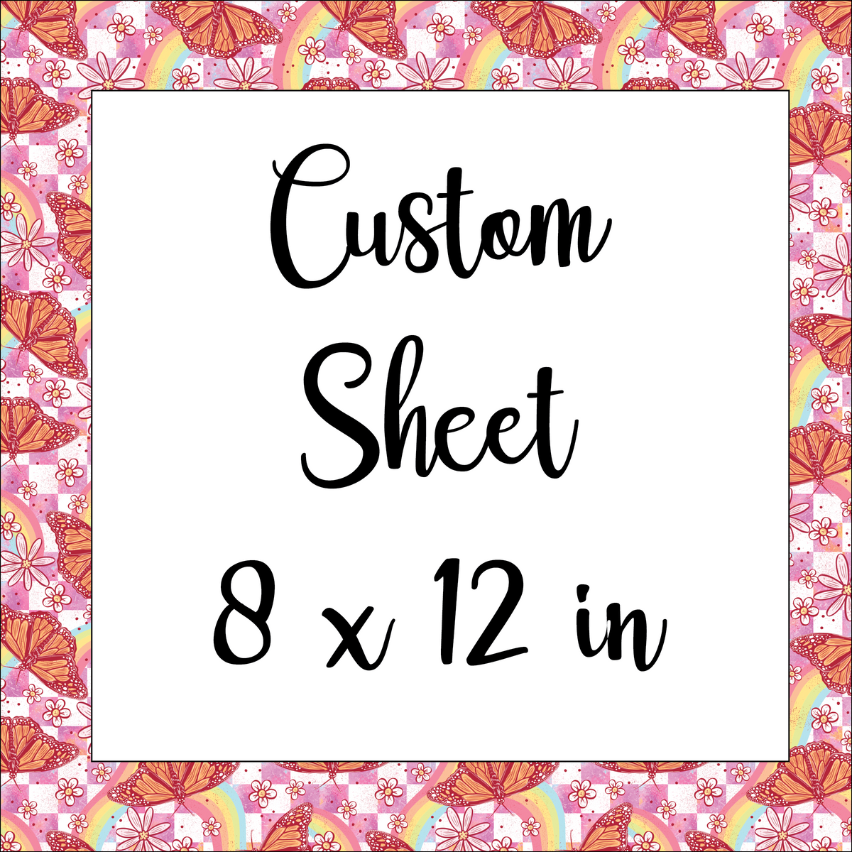 Custom Vinyl Sheet