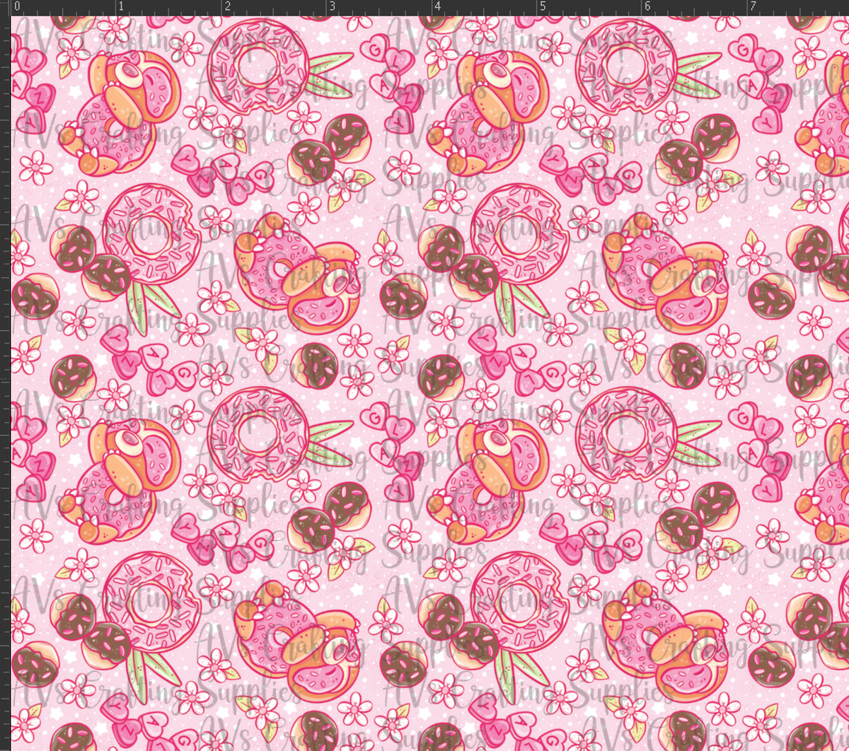Sloth Donuts Print