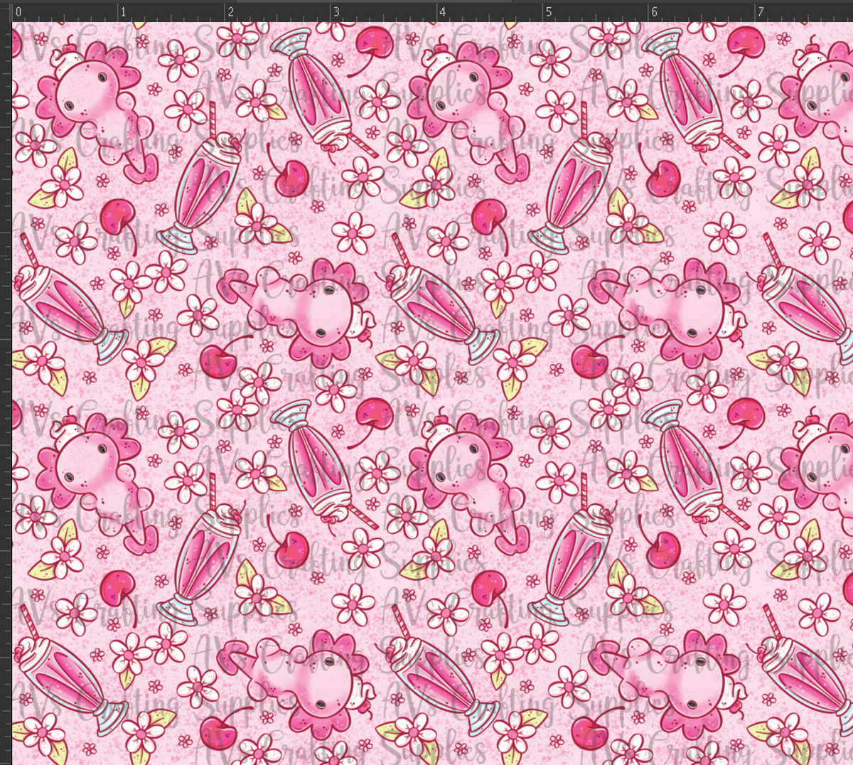 Axolotl Shakes Print