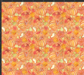 Floral Pumpkin Latte Print