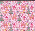 Woodland Animals and Mushrooms Print