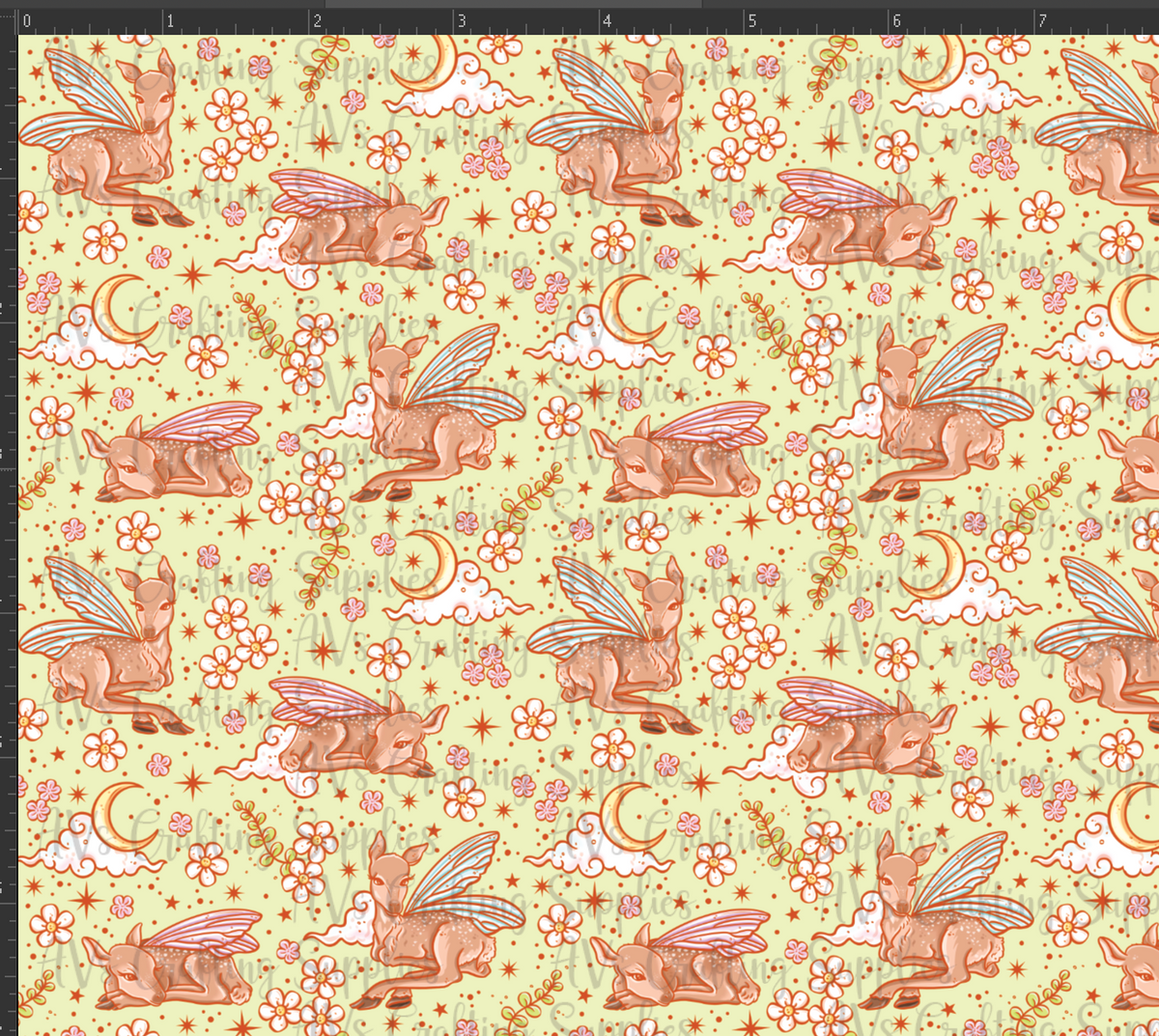Fairy Deer Print