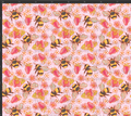 Strawberries and Bees Print