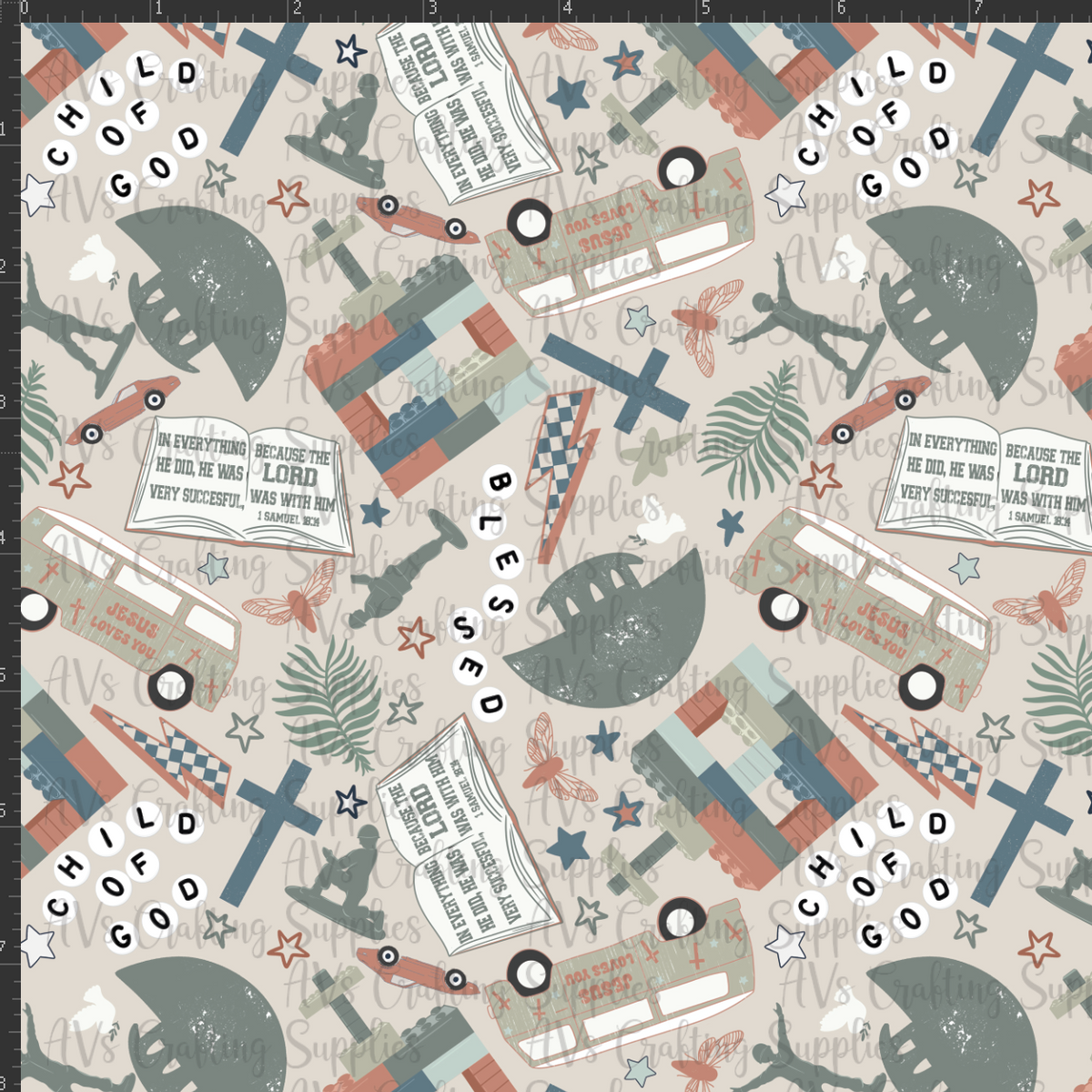 Boyish Child of God Print