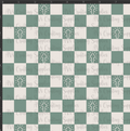 Checkered Cross Print