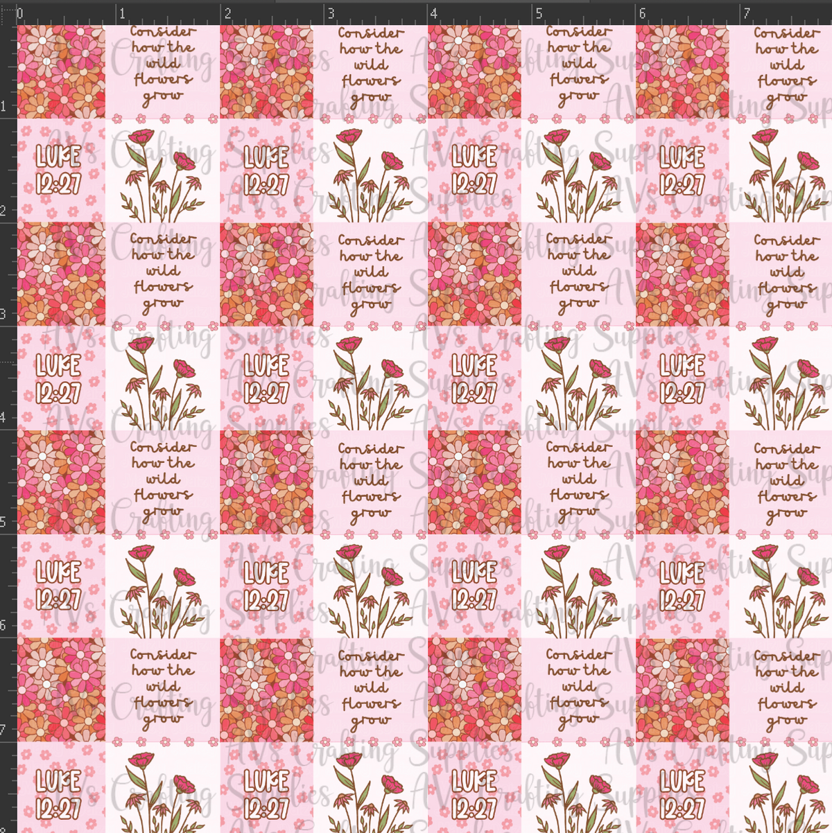 How the Wildflowers Grow Print