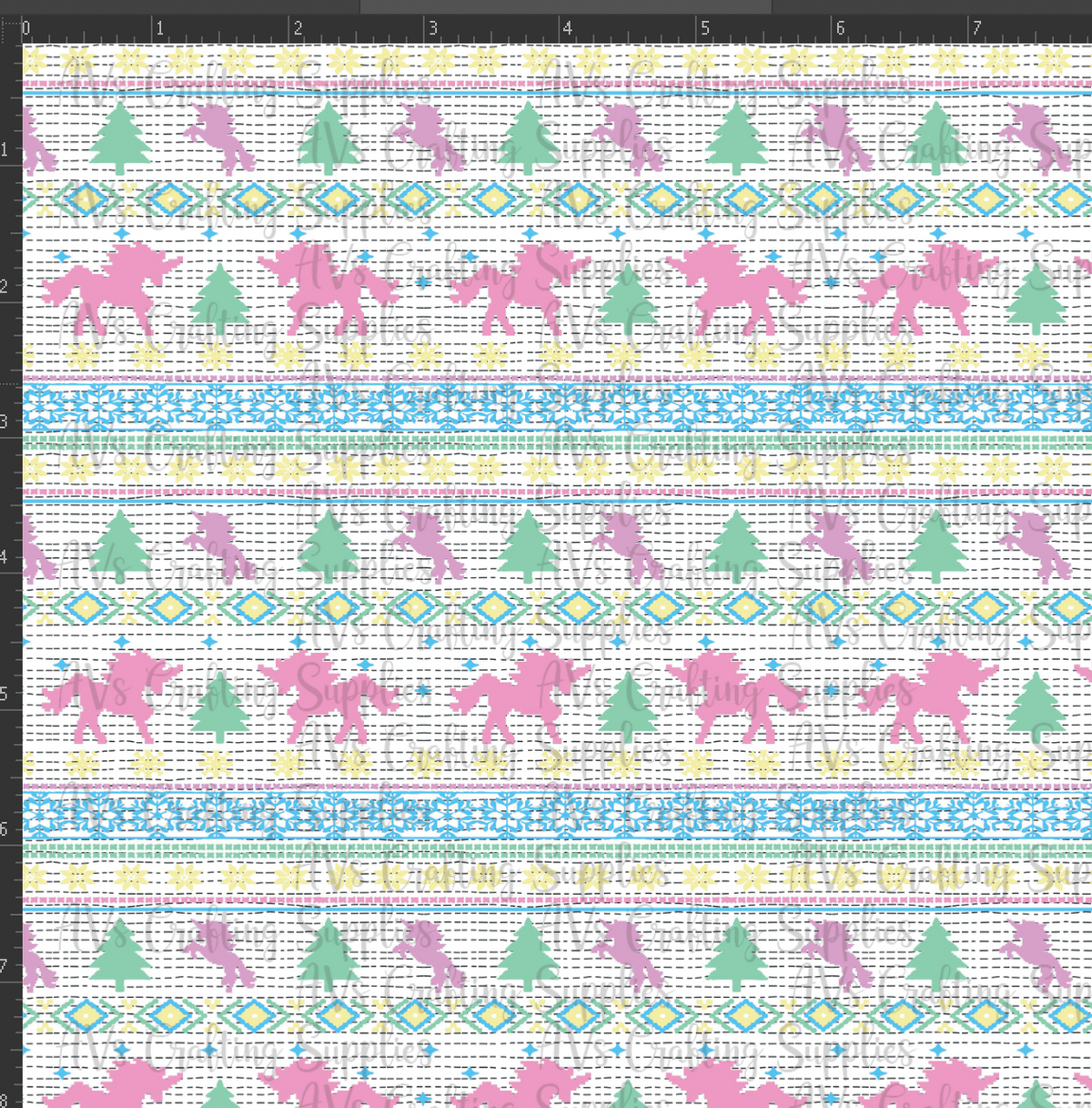 Unicorn Sweater Print