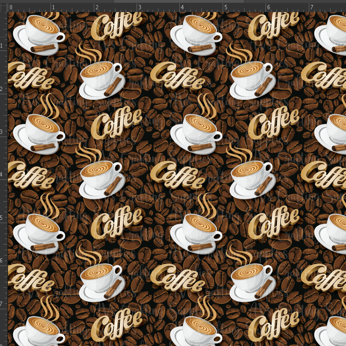 Coffee Cup Print