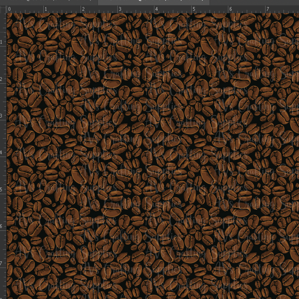 Coffee Bean Print
