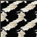 Black Cowhide Print