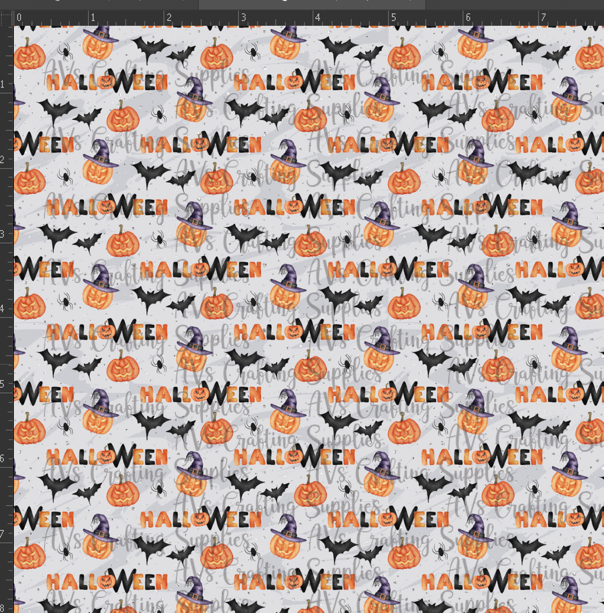 Halloween Icons Print