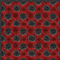 Gothic Halloween Flowers Print