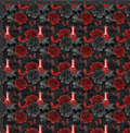 Gothic Halloween Skulls Print