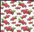 Christmas Tree Trucks Print