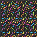 Neon Crayons Print