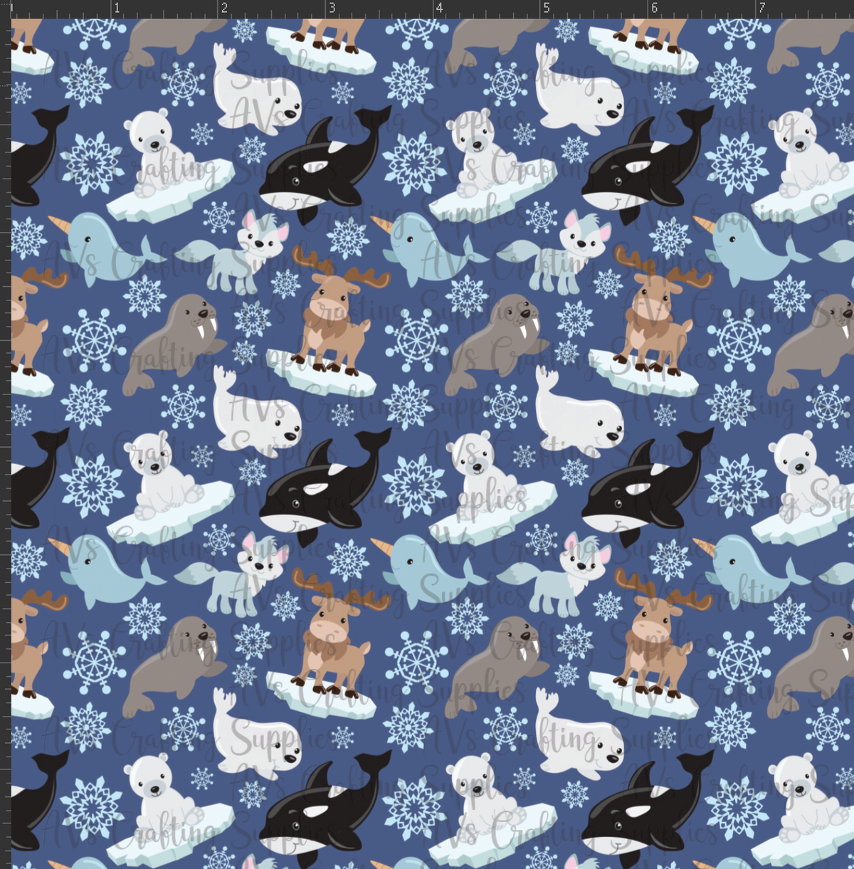 Arctic Animals Print