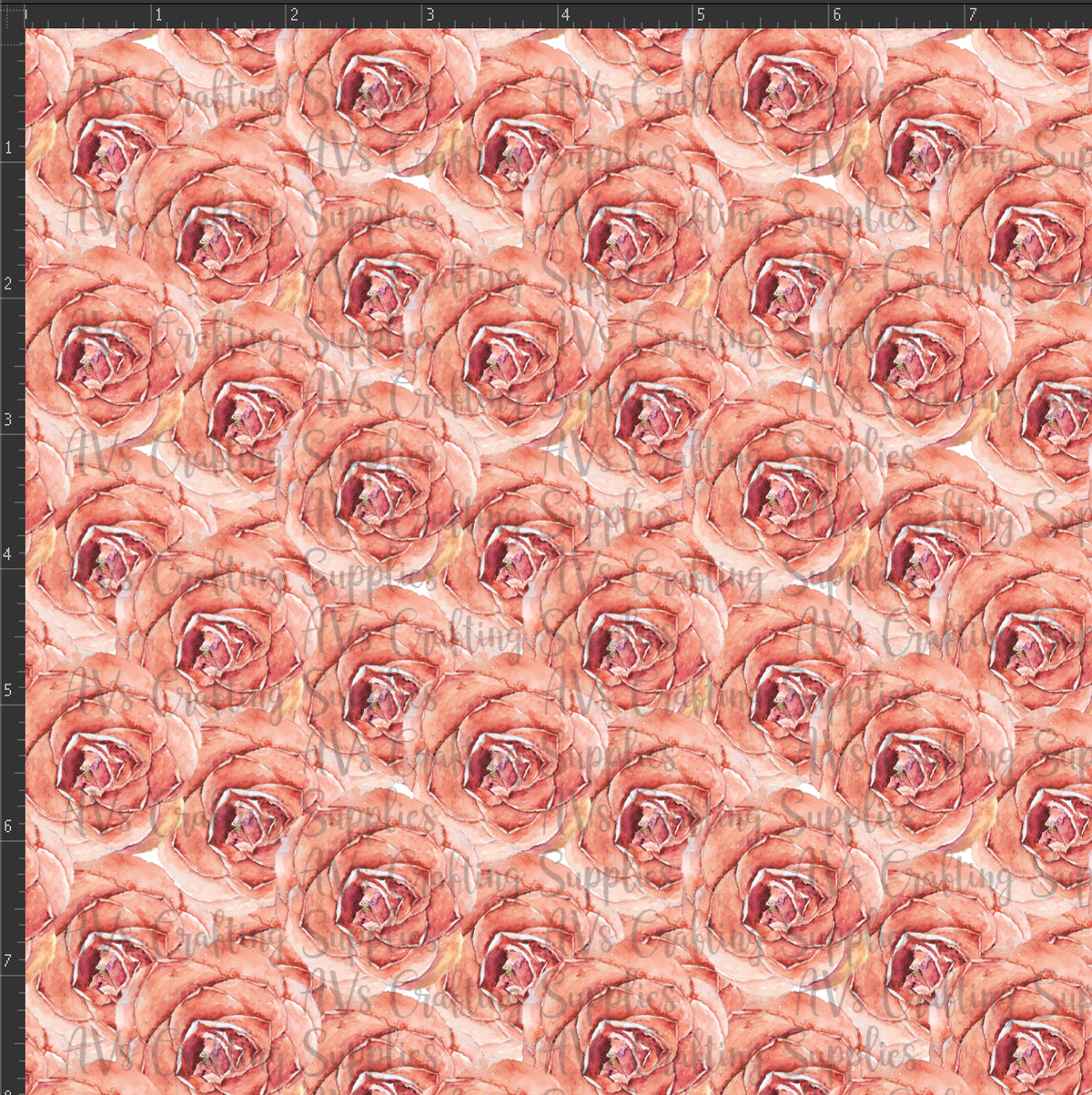 Pink Roses Print