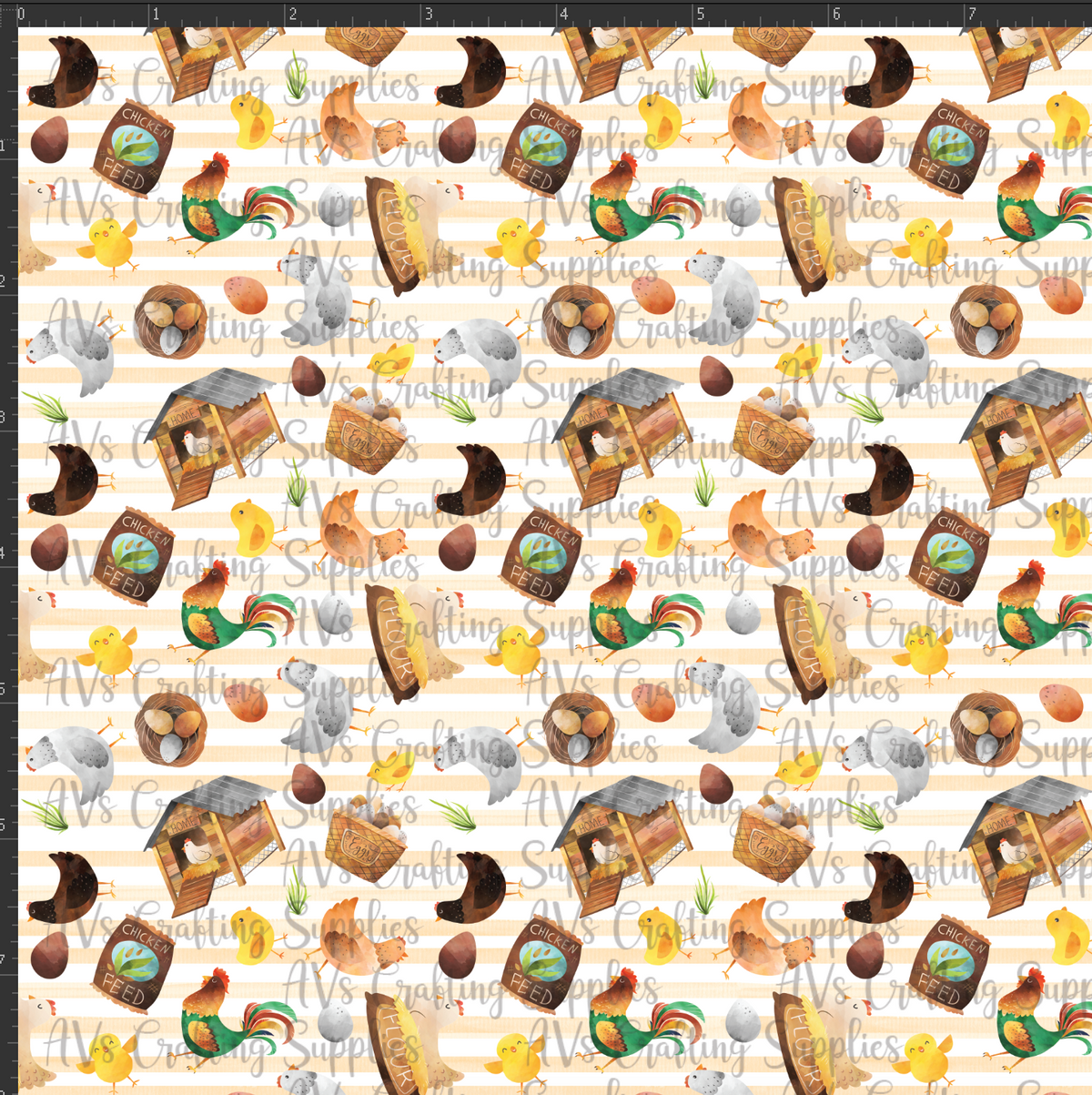 Chicken Coop Print