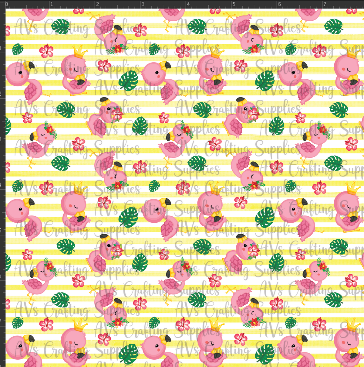 Flamingo Print