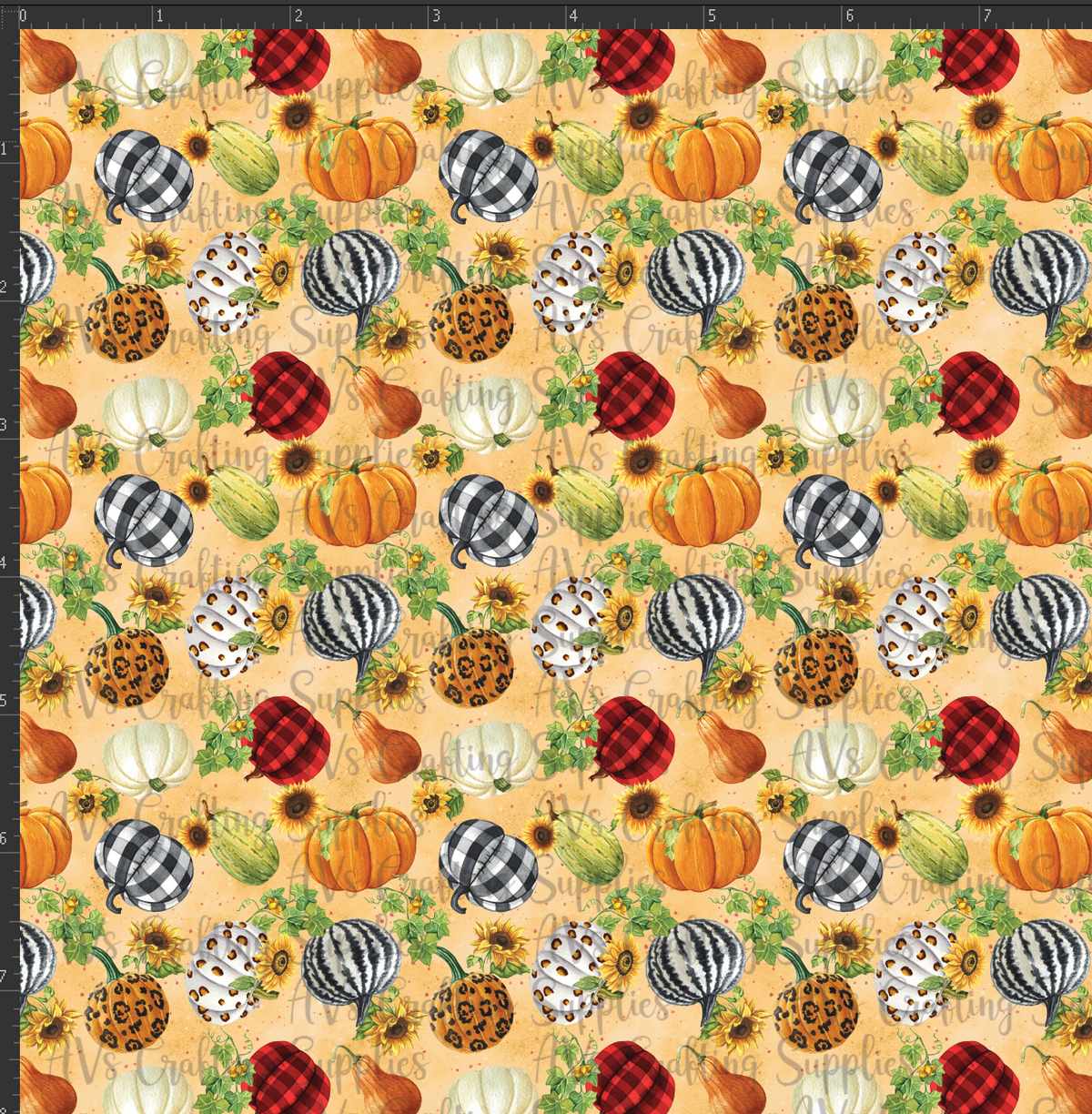 Printed Pumpkin Print