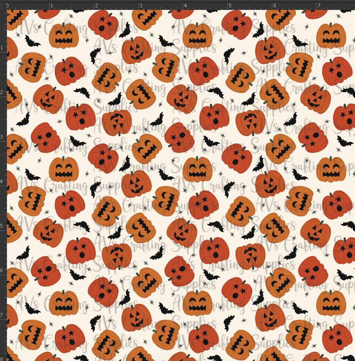 Jack-O-Lanterns Print