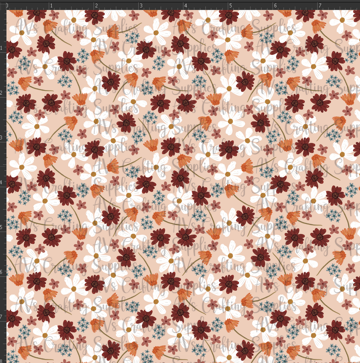 Fall Floral Print
