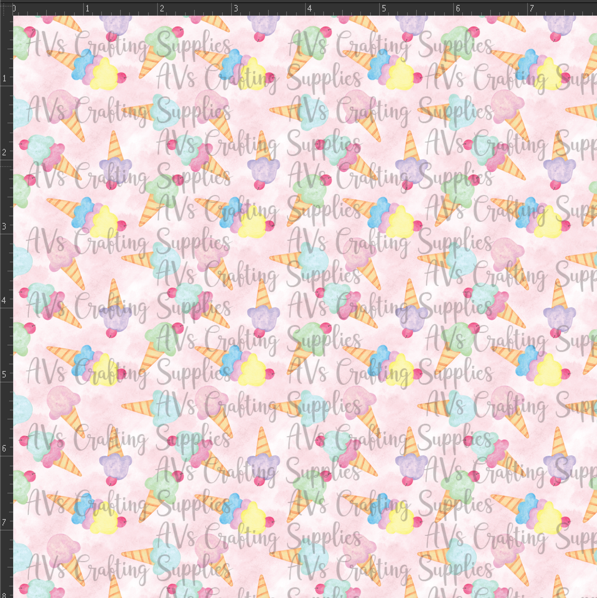 Ice Cream Print