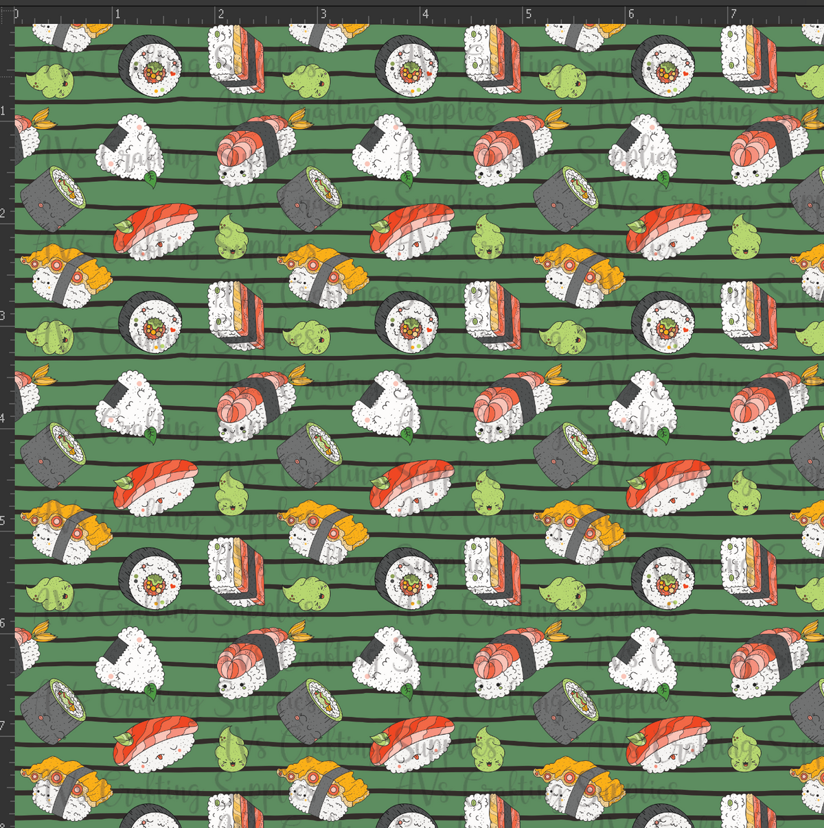 Sushi Print