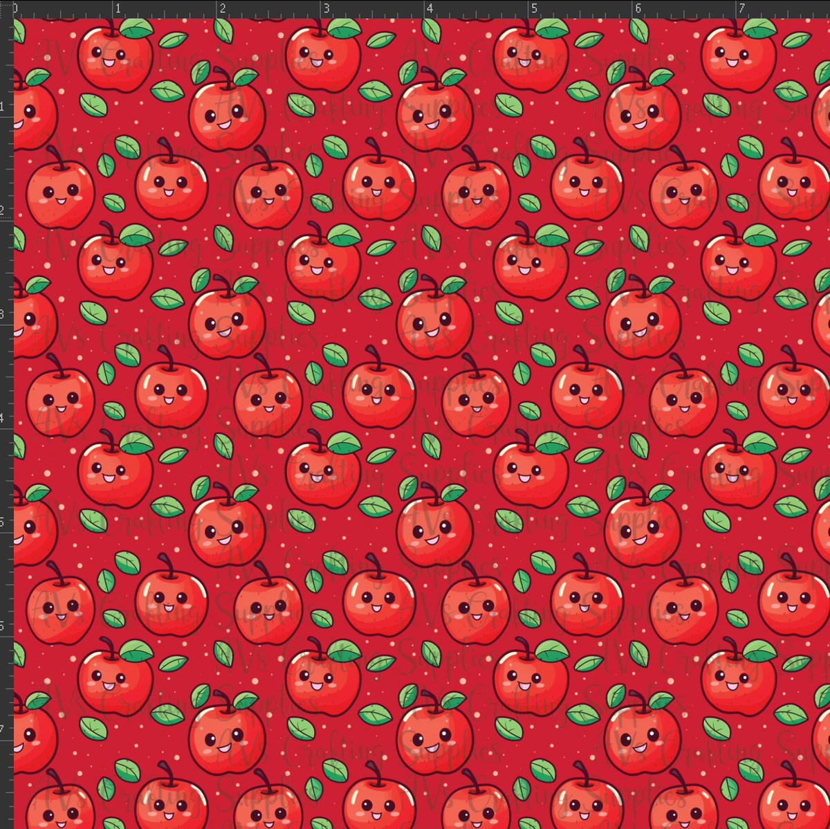 Cute Apples Print