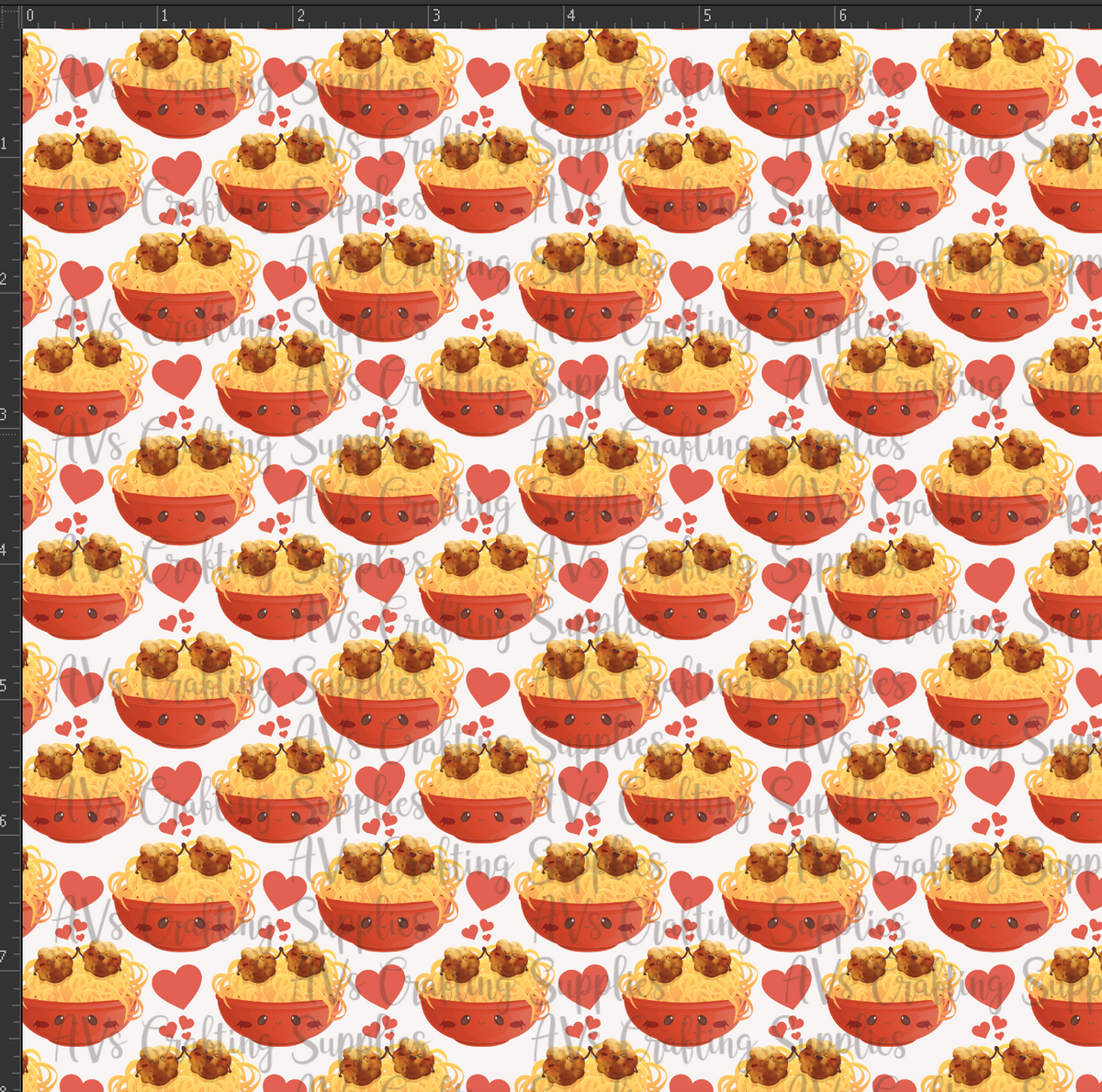 Cute Spaghetti Print