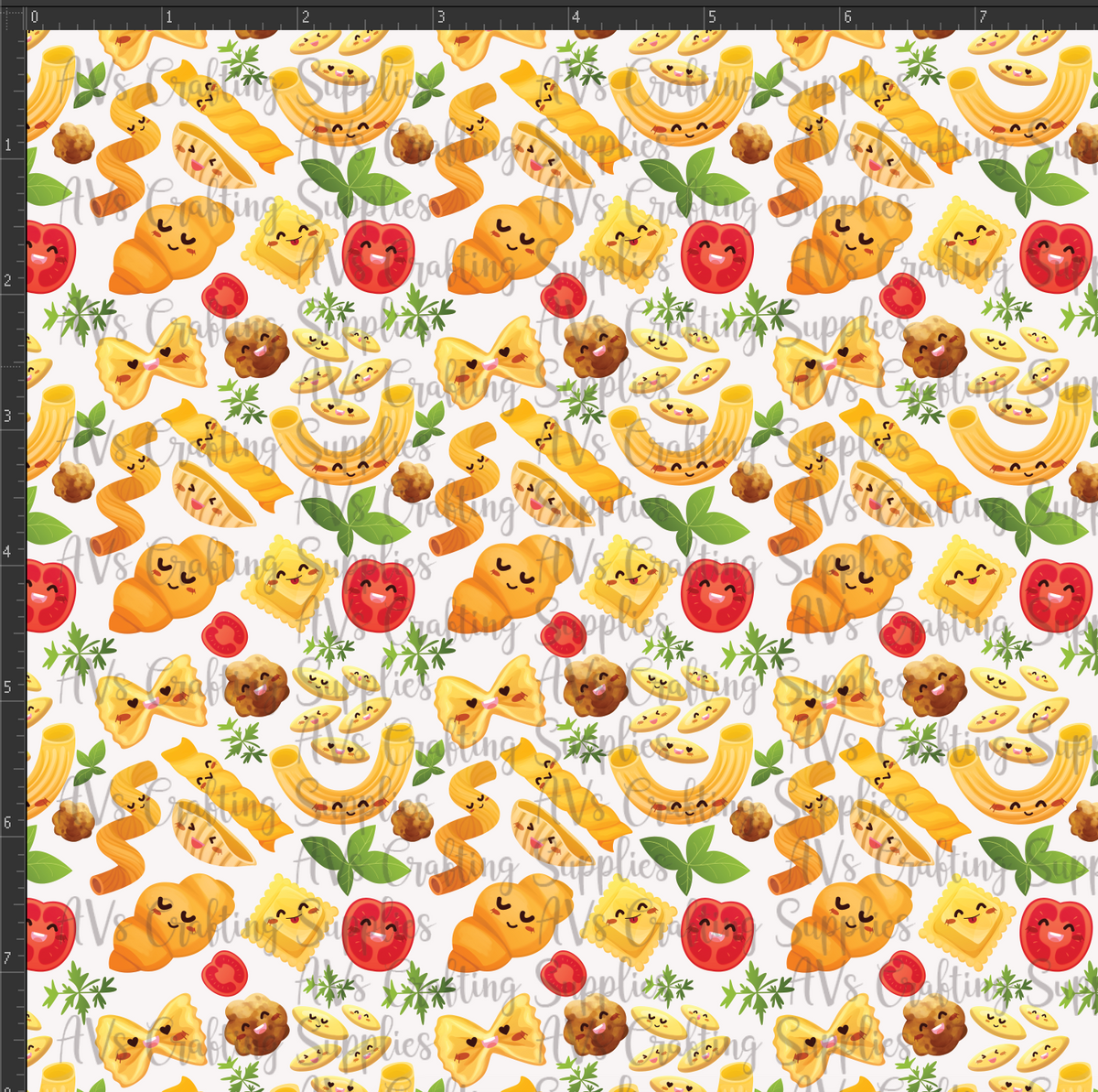 Cute Pasta Print