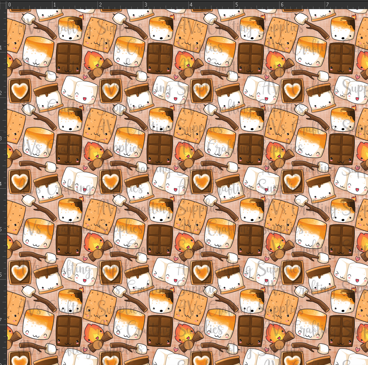 Cute S'mores Print