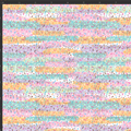 Sprinkles Brush Strokes Print