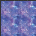 Purple Galaxy Print