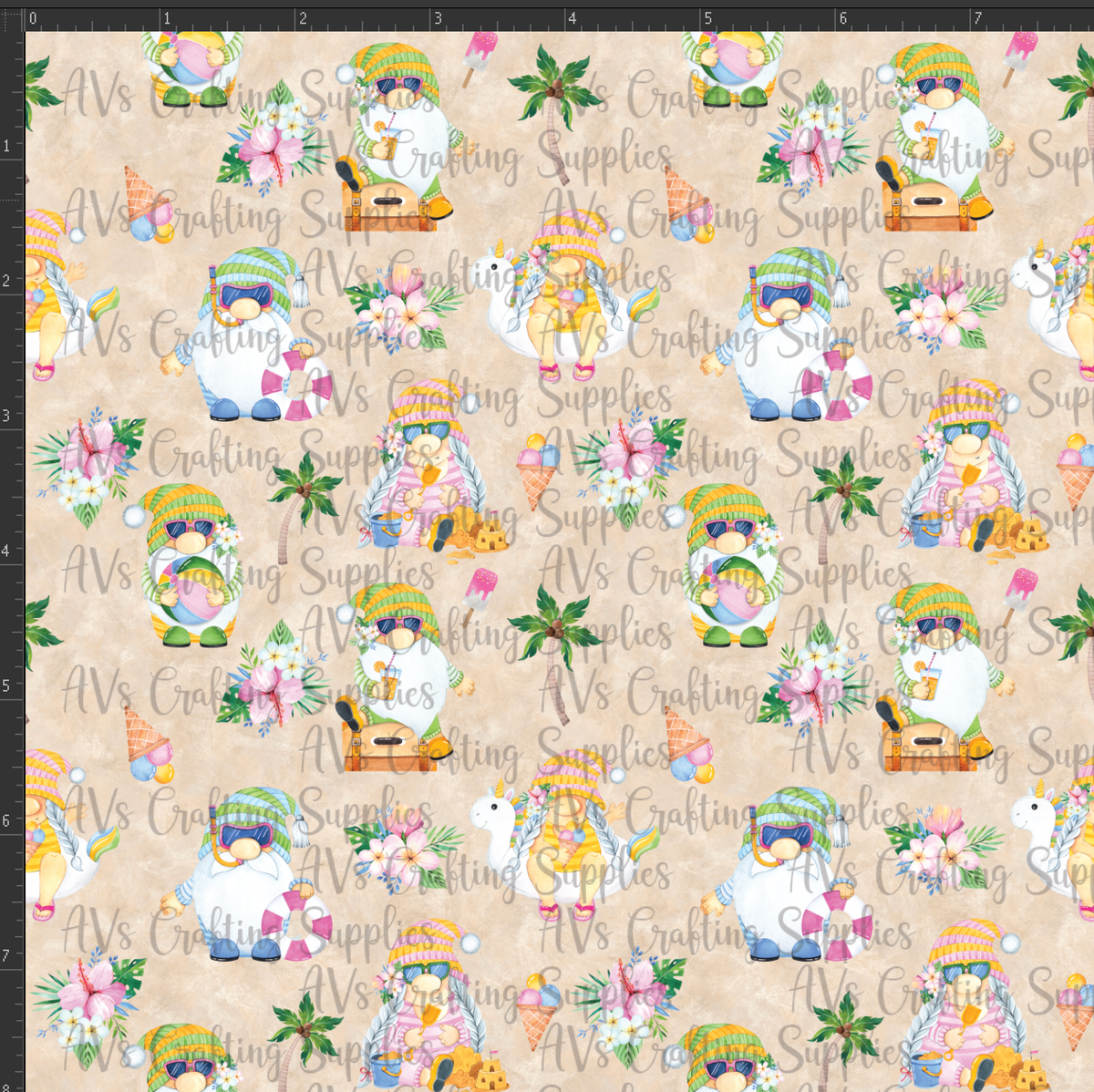 Summer Gnomes Print