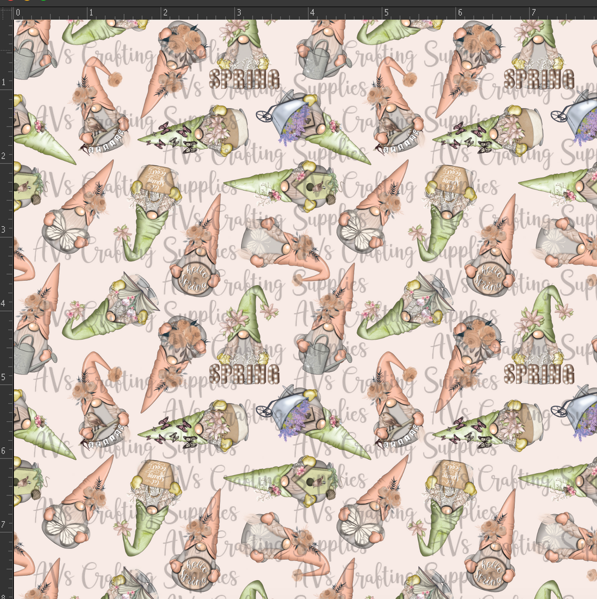 Spring Gnomes Print
