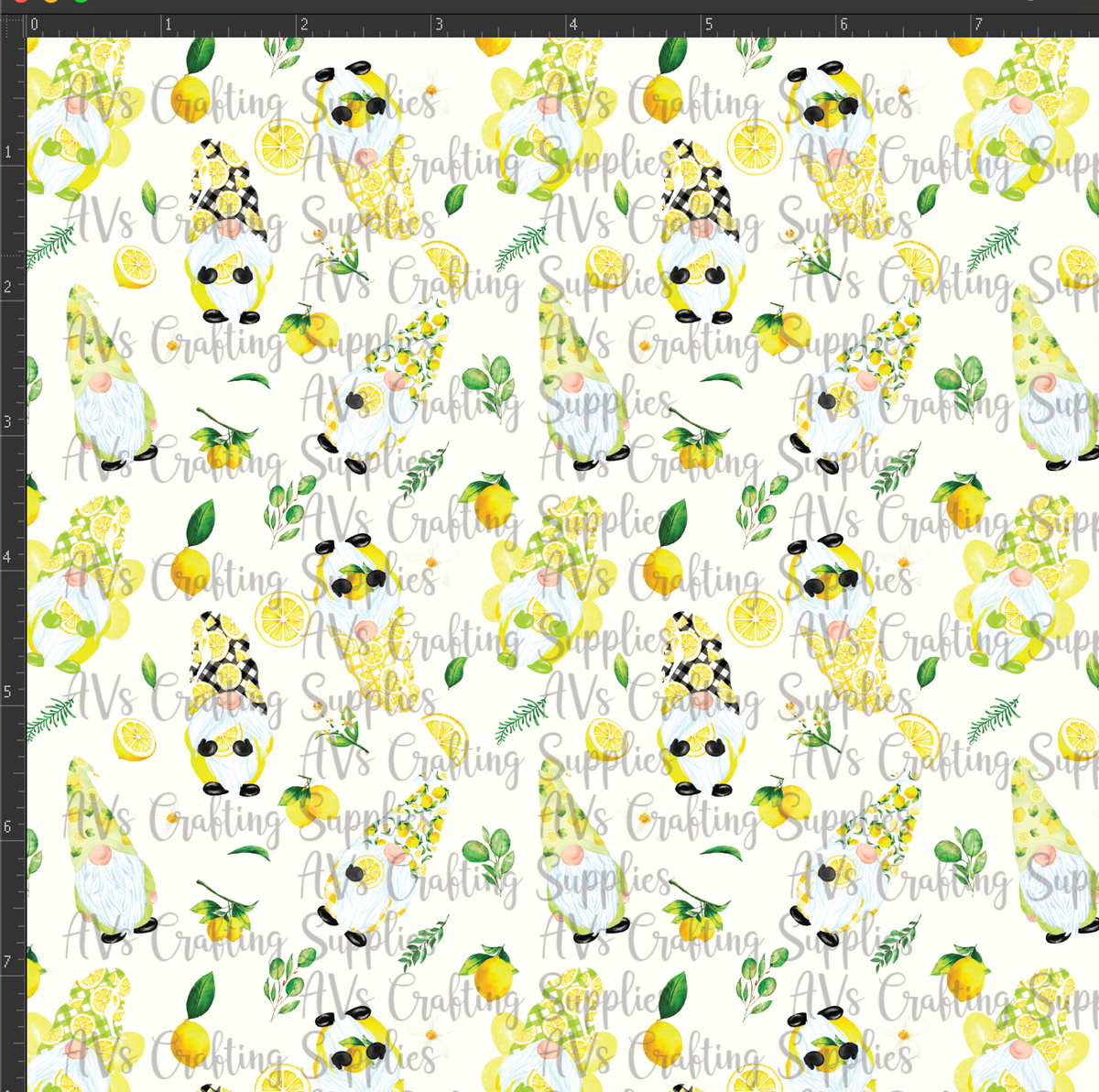 Lemon Gnomes Print
