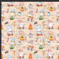 Camping Gnomes Print