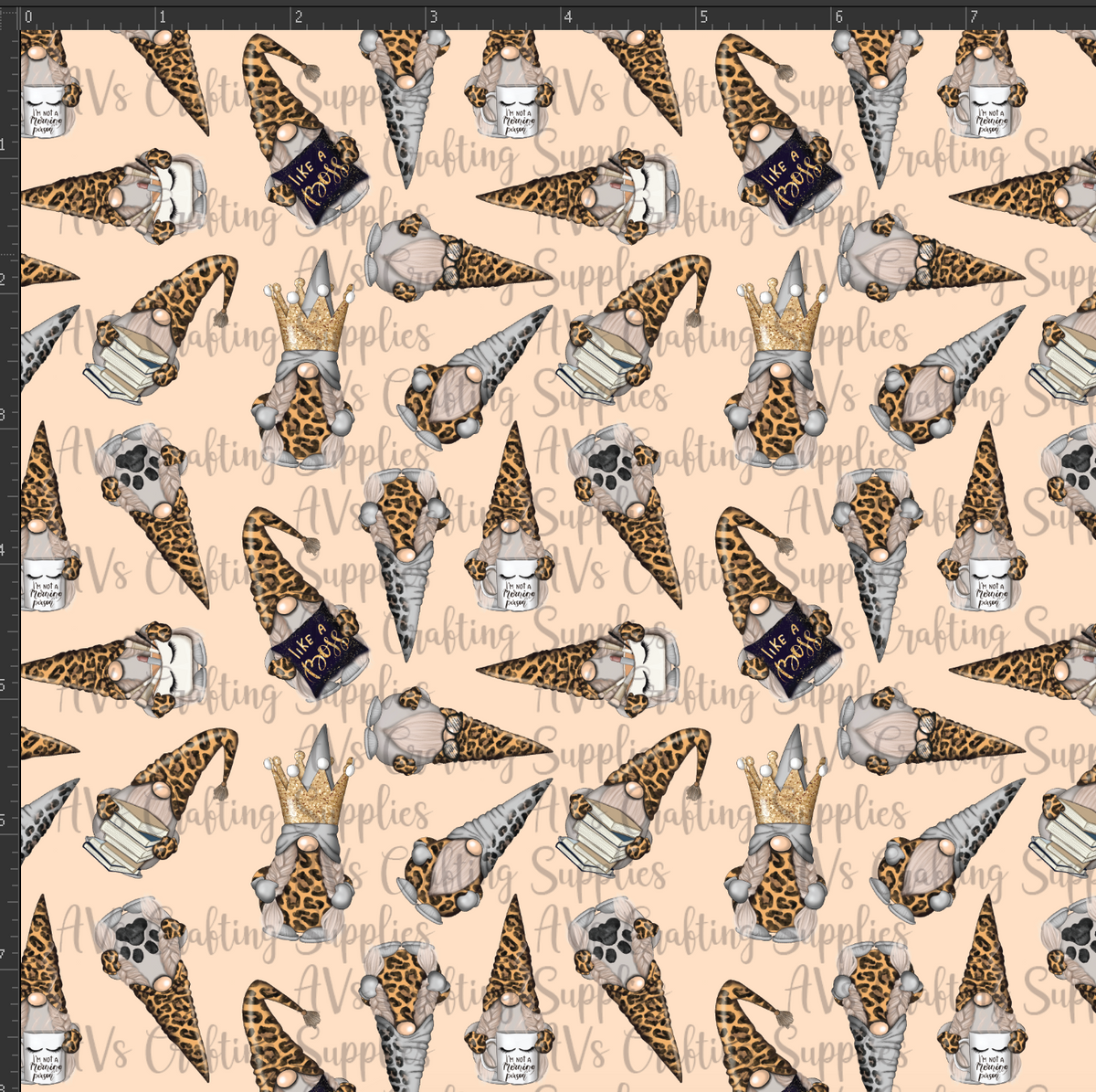 Cheetah Gnomes Print