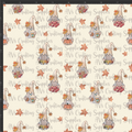 Fall Leaves Gnomes Print