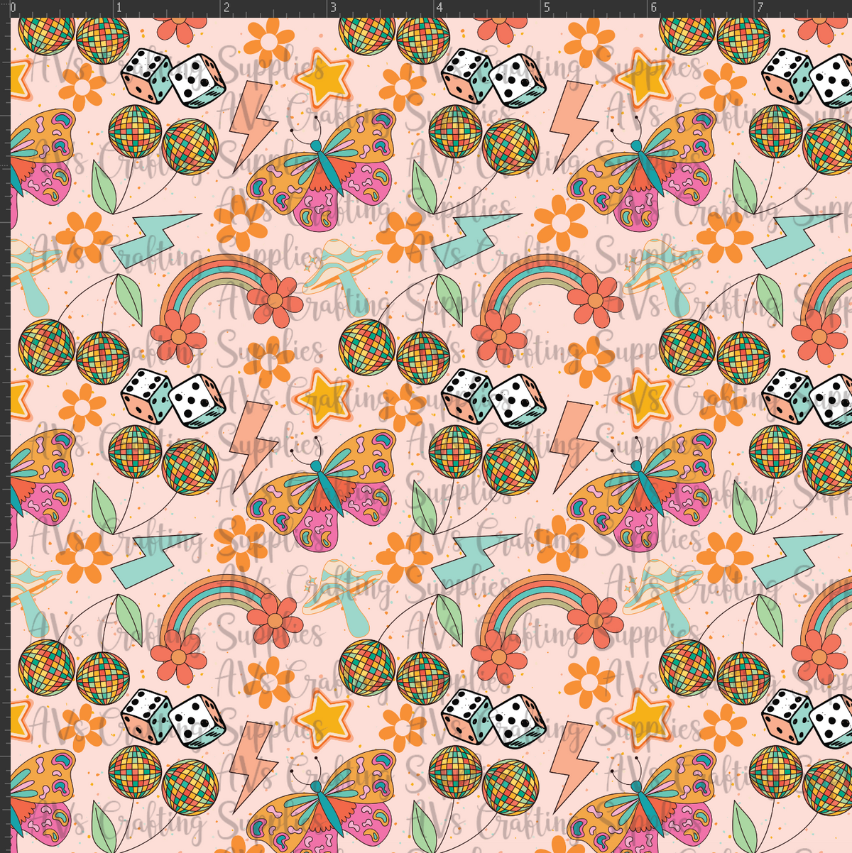 Groovy Butterflies Print
