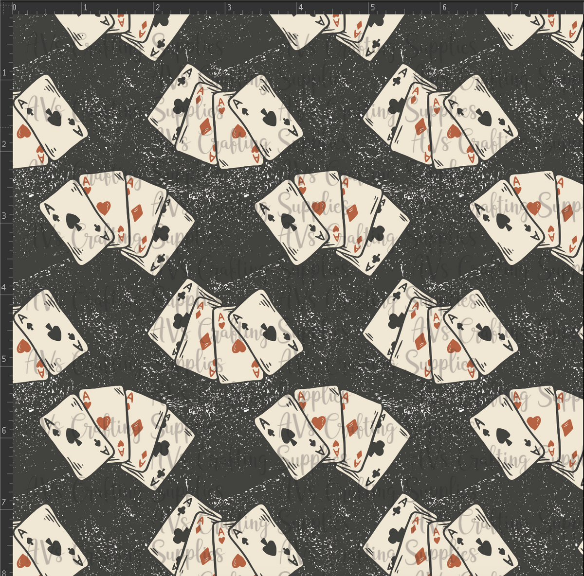 Western Cards Print