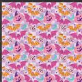 Neon Jack-O-Lanterns Print