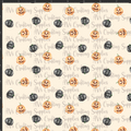 Black and Orange Pumpkins Print